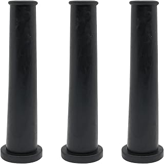 10 Pcs 73mm/2.87in Length Black Rubber Power Boot Protector,Rubber Strain Relief Cord Boot Protector Cable Sleeve Hose,for Powfer Tool Cutting Machines Electric Drills Cable Protection