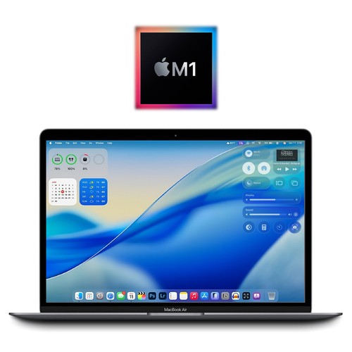 2020 Apple M1 MacBook Air 13.3" 16GB/256GB SSD (Space Gray) A2337 - w/Warranty