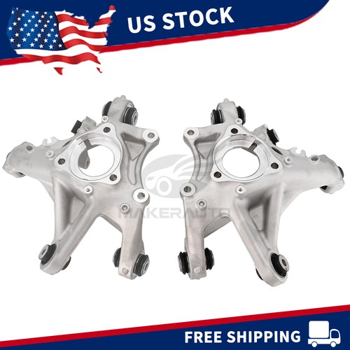 2Pcs Rear Right+Left Suspension Knuckle Spindle For 17-23 Tesla Model 3 EV/BEV