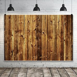 6x4ft Vintage Brown Wood Backdrop Retro Texture Wooden Wall Background