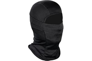 Achiou Ski Mask Balaclava for Men and Women, All-Season Face Mask | Windproof & Warm, Adjustable & Secure, Breathable & Dry-Fit for skiing, snowboarding, moto, running, and cycling