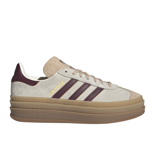 adidas Gazelle Bold Womens Beige Sneakers Casual Shoes JQ5127