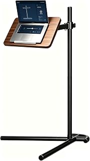 Adjustable Laptop Stand Floor, Height Adjustable Riser for Bed and Sofa