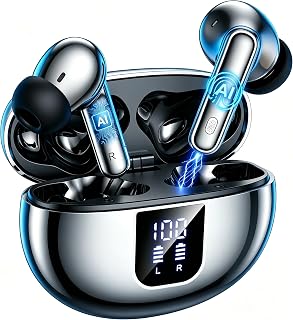 AI Translation Earbuds Real Time-199+ Language Translator Earbuds for Learn
