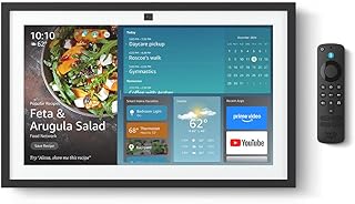 Amazon Echo Show 15 (newest model), Full HD 15.6" kitchen hub for home organization, with built-in Fire TV, Designed for Alexa+