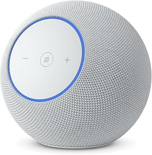 Amazon Echo Studio (newest model), Immersive spatial audio and Dolby Atmos, Designed for Alexa+, Glacier White