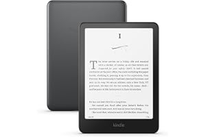 Amazon Kindle Paperwhite Signature Edition 32GB (2024 model) – Auto-adjusting front light, wireless charging, and weeks of battery life – Metallic Black