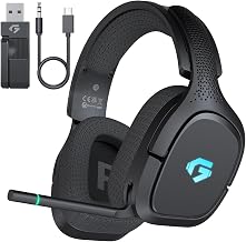 AOC 2.4GHz Wireless Gaming Headsets for PS5, PC, Switch, 30H Battery
