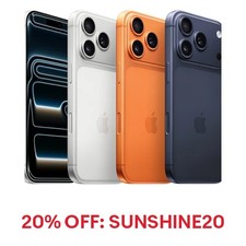 Apple iPhone 17 Pro Max -1TB US Version -Unlocked - E Sim - Version - Very Good