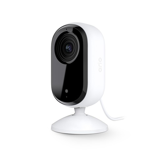 Arlo VMC3060-100NAR Essential 2ndGen 2K Indoor Single Cam-Certified Refurbished