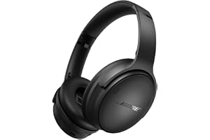 Bose QuietComfort Headphones - Wireless Bluetooth Headphones, Active Over Ear Noise Cancelling and Mic, USB-C Charging, Deep Bass, Up to 24 Hours of Playtime, Sandstone