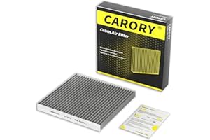 CARORY Cabin Air Filter w/Activated Carbon for Toyota Camry, Corolla, RAV4, Prius, Highlander, Sienna, Venza, Crown, Lexus ES350, ES300h, NX250, RX350, RX450, Subaru Outback, Mazda CX9 and More, CF157