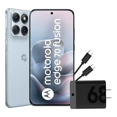 Celular Moto Edge 70 Fusion 8+256gb Azul Celeste