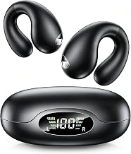 Clip On Earbuds, Ultra Open Ear Earbuds with AI-Powered Clear Calls