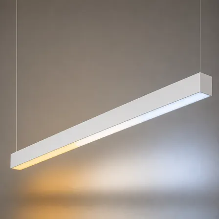 Colgante Perfil Lineal Blanco 25w 1132mm Cct Tasso Lucciola