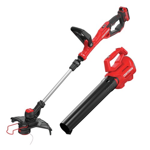Craftsman CMCK197D1R V20 13" String Trimmer & Axial Blower Certified Refurbished
