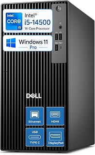 Dell Pro Tower Business Desktop QCT1250, 2026 Edition, Intel Core i5-14500