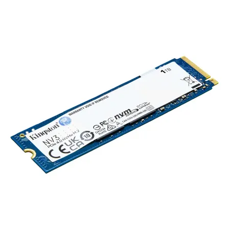 Disco sólido Ssd M.2 1tb Kingston Nvme Pcie 4.0 Nv3 color azul oscuro