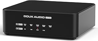 Douk Audio USB to Optical Adapter: XMOS XU316 Digital Interface | DDC Reclocker with Opt/Coax/HDMI I2S Output for Digital to Analog Converter/DAC / PS5 / Switch (U2PRO)