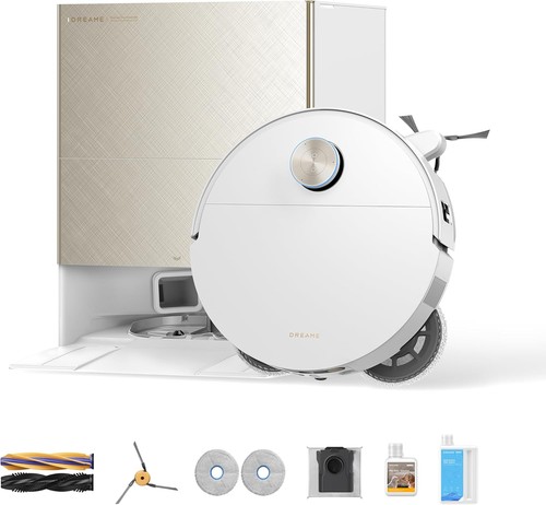DREAME X60 Max Ultra Complete White Robot Vacuum Clean|Certified Refurbished