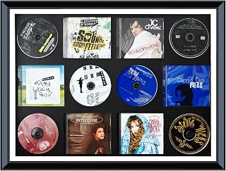 DVD storage rack stand,CD/DVD case display frame,Signe Dalbum Display Frame,album cover display gift,music lover home décor,multi media wall art.6 standard size CDs and 6 DVD album covers,