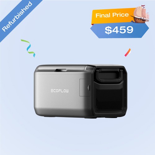 EcoFlow GLACIER Classic 35L Portable Fridge Freezer 43H Cooling Car Refrigerator