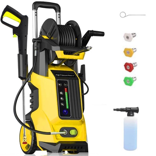 Electric High Pressure Washer 5000PSI with Adjustable Pressure Touch Screen New