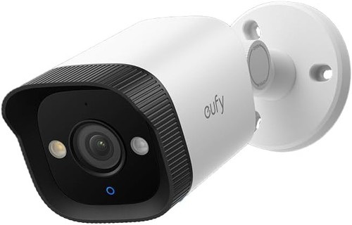 eufy PoE Bullet Security Camera E40 4K UHD NVR Add On Cam Color Night Vision AI