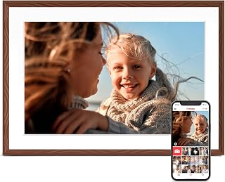 Frameo 10.1 Inch Smart WiFi Digital Picture Frame, Photo Frame Electronic