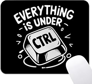 Funny Coder Mouse Pad - Programmer Engineer Coder IT Gifts, Fun Satirical Square Mousepad for Office Computer Laptop, Non-Slip Rubber Base with Stitched Edge, 7.9x9.5 Inches