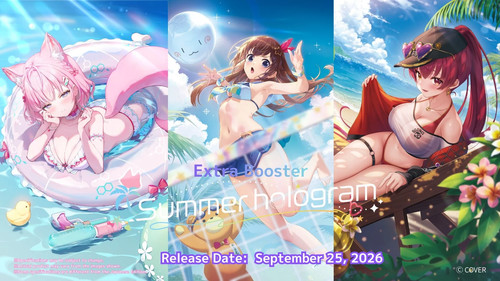 Hololive Official TCG: Summer hologram (EB01) (ENG) Extra Booster Box 9/25