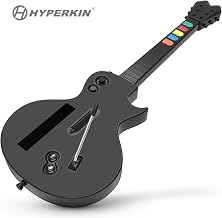 Hyperkin Hyper Strummer Wireless Wii Guitar Controller with Strap - Black