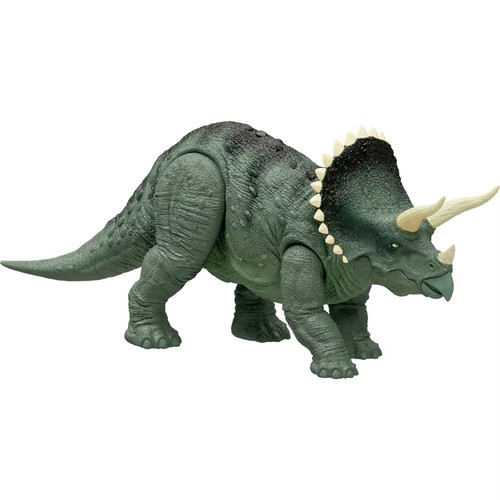 Jurassic World Reimagined Real Feel Triceratops Roaring Dinosaur Figure 90s