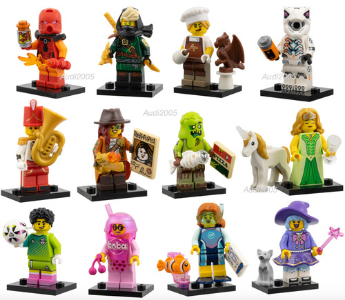 Lego New 71052 Collectibe Minifigures Series 29 Complete Set 12 CMF Figures