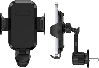 LENTION Car Vent Phone Holder, 360 Rotation with Adjustable Long Arm & Hook