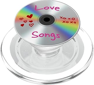 Love Songs CD Retro Compact Disc Vintage 80s 90s Music Hits PopSockets PopGrip for MagSafe