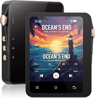 MECHEN 128GB Hi-Res MP3 Player with Bluetooth for Audiophiles