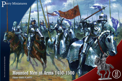 Mounted Men at Arms 1450-1500 by Perry Miniatures