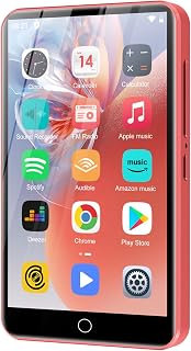 MP3 Player with Bluetooth and WiFi, ZAQE 16GB Music Player with Spotify,Pandora,4" Touch Screen Android MP4 MP3 Player for Kids with Audible