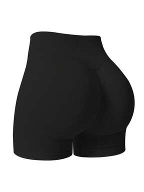 NcmRyu Seamless Booty Lifting Shorts For Women Tummy Control Yoga Gym Running Workout High Waist Sports Shorts Hot Deal
