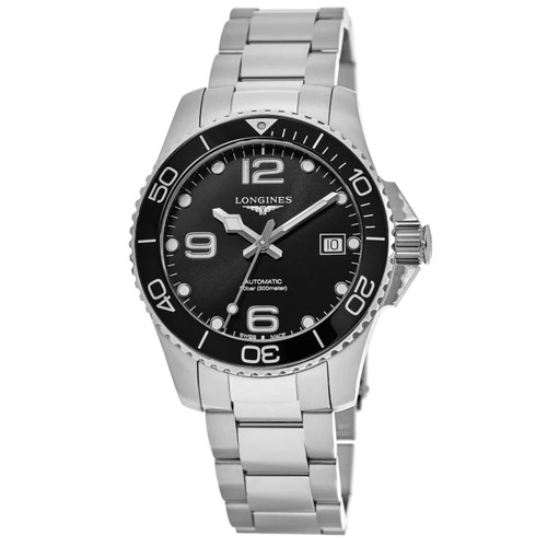 New Longines HydroConquest Automatic Black Dial Men's Watch L3.780.4.56.6