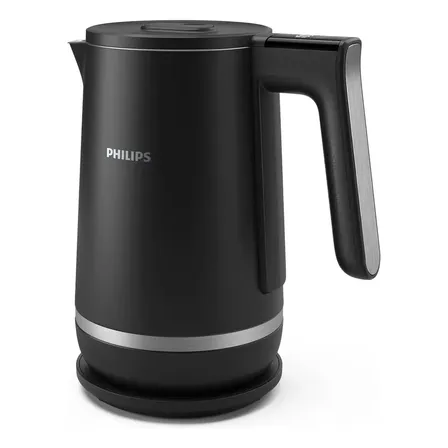 Pava Eléctrica Philips Hd9396/90 1.7l 6 Niveles de Temperatura - Mantiene Caliente - Serie 7000 Negro