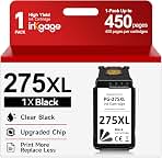 PG-275XL Black Ink Cartridge,for Canon 275 Black Ink Cartridge Work with PIXMA TS3500 TS3520 TS3522TS3700 TS3720 TS3722 TS3725 TS3729 TR4700 TR4720 TR4722 TR4723 Printers 1-Black