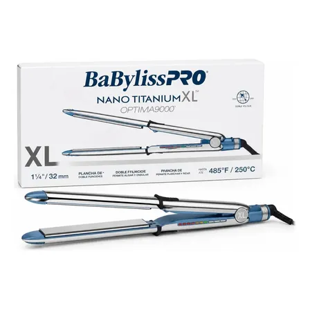 Planchita De Pelo Óptima Xl Babyliss Doble Voltaje