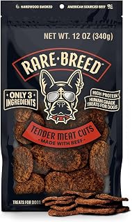 Rare Breed Soft Beef Dog Treats, Grain-Free & Human Grade - 12 oz