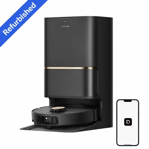 【Refurbished】DREAME L50 Ultra Black Robot Vacuum 19.5kPa