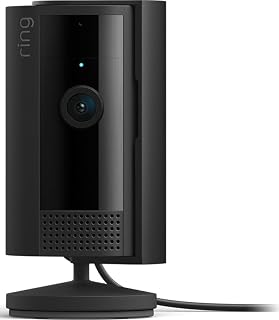 Ring Indoor Cam — Home or business security in 1080p HD video, Black