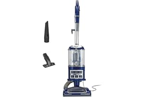 Shark Navigator Lift-Away Vacuum, HEPA, Carpet and Pet Hair, Blue, NV360 | Lift-Away Pod, Carpet and Hard Floor Cleaning, Swivel Steering, Brushroll Shutoff, 0.9-Qt Dust Cup, Upholstery/Crevice Tools