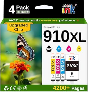 Starink 910XL Ink Replacement for HP 910XL Ink Cartridges Combo Pack