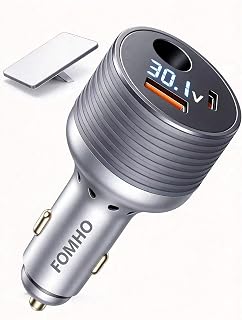 for Starlink Mini Cigarette Lighter Power Car Adapter, 3 in 1 with 12-24V to 30V DC Step Up Converter with 45W PD USB-C & 18W USB-A Ports, for Car RV Truck Boat Off-Grid Travel